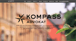 Desktop Screenshot of kompassadvokat.se