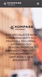 Mobile Screenshot of kompassadvokat.se